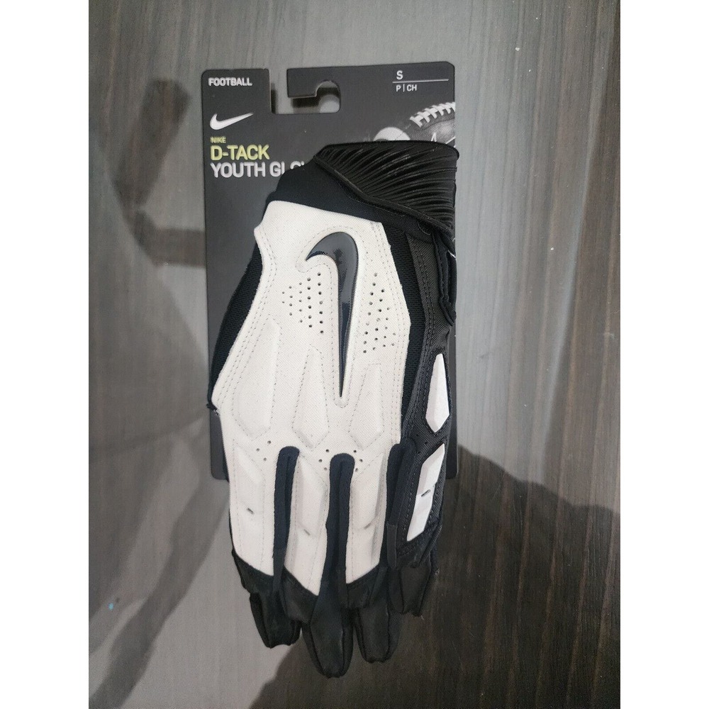 Nike D-Tack Youth Football Gloves Size Small *NEW*